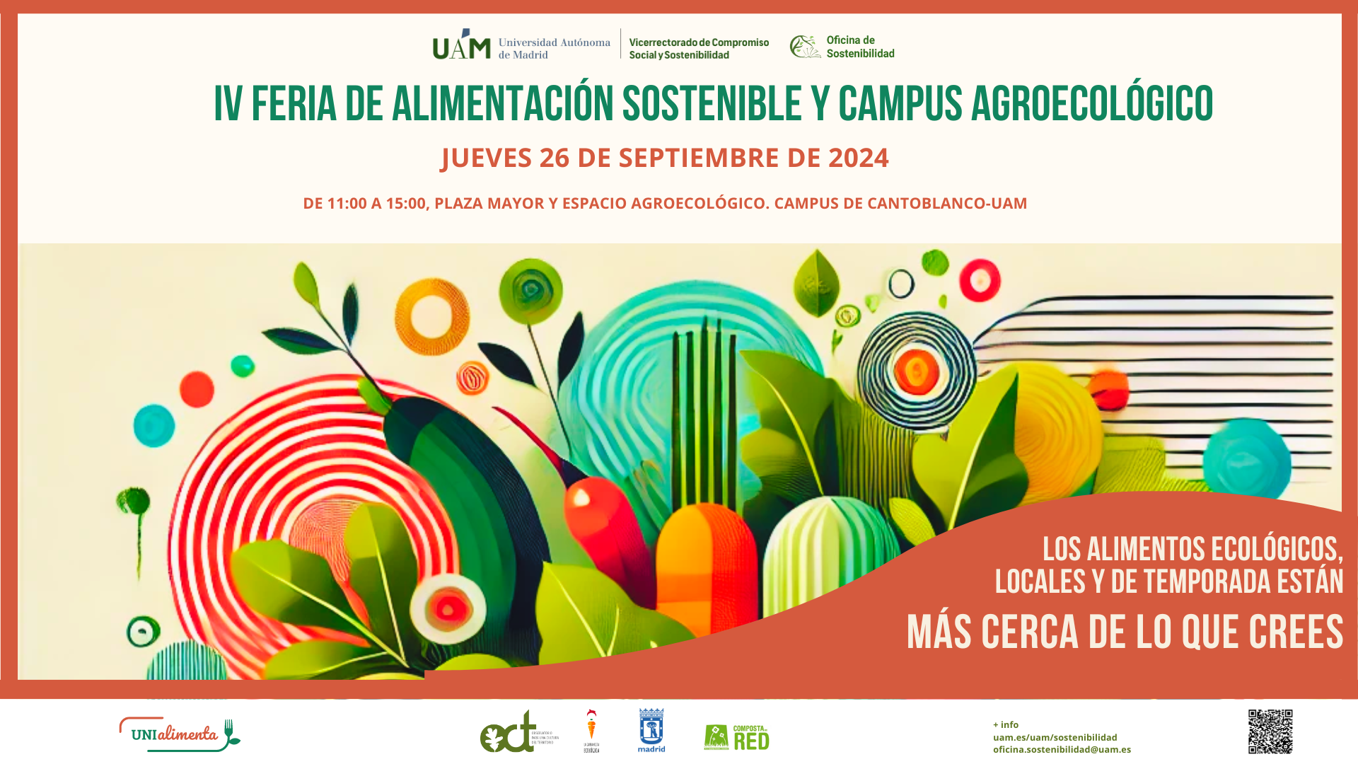 Llega la IV Feria de Alimentación Sostenible y Campus Agroecológico