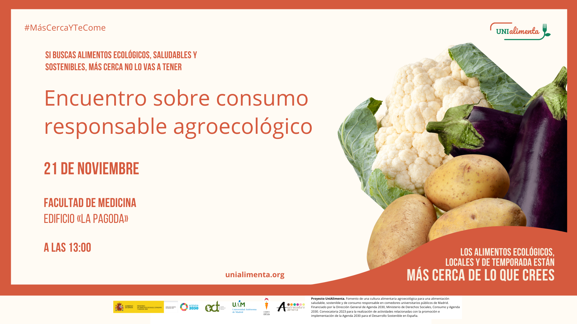 Encuentros sobre consumo responsable agroecológico y menú ecológico